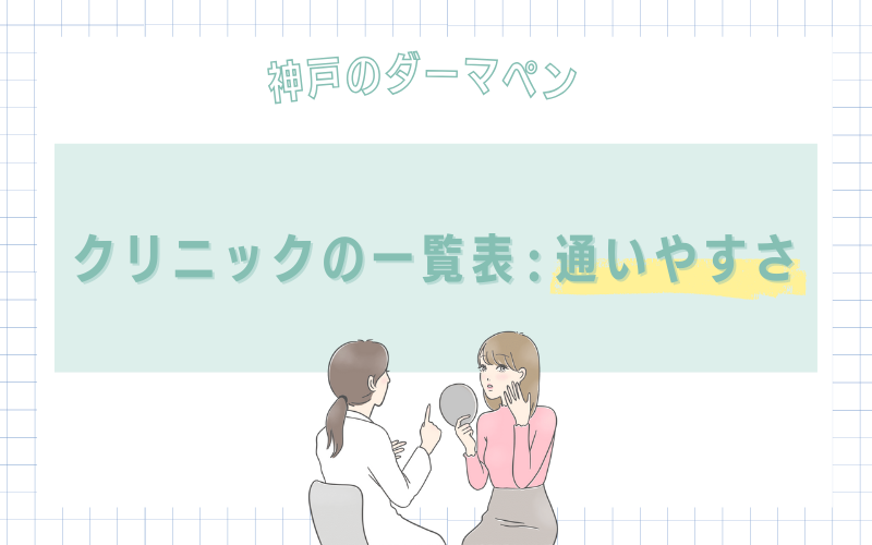 神戸で通いやすいダーマペンがおすすめなクリニック