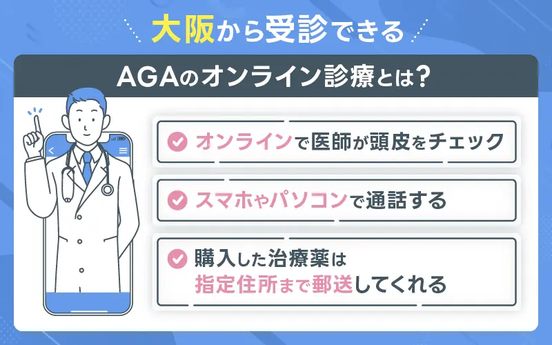大阪 AGA オンライン診療